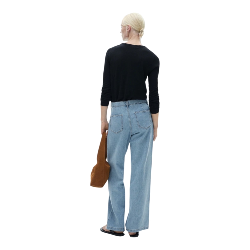 Mango [6] Straight pleat Jeans Arletita - Picture 3 of 8
